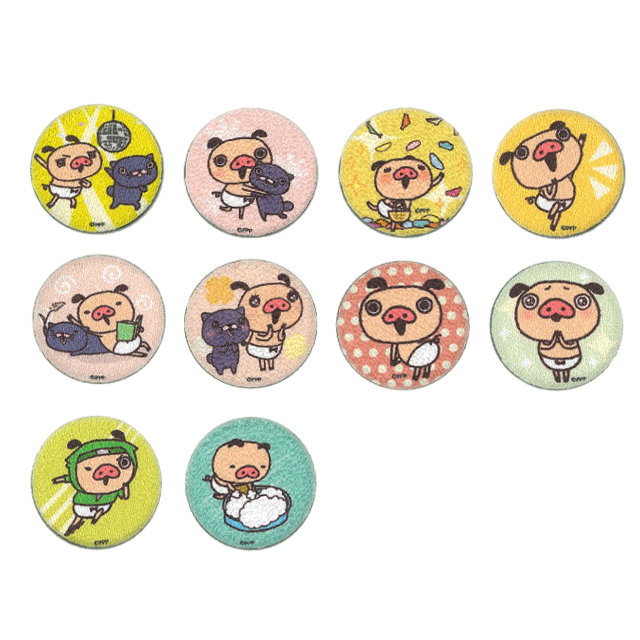 パンパカパンツ ちりめんマグネット(１０種)