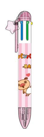 パンパカパンツ×ラスカル 6色ボールペンA