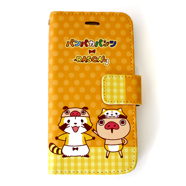 パンパカパンツ×ラスカル 手帳型iPhoneケース(6/6s用)