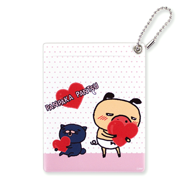 パンパカパンツ ハートパスケース