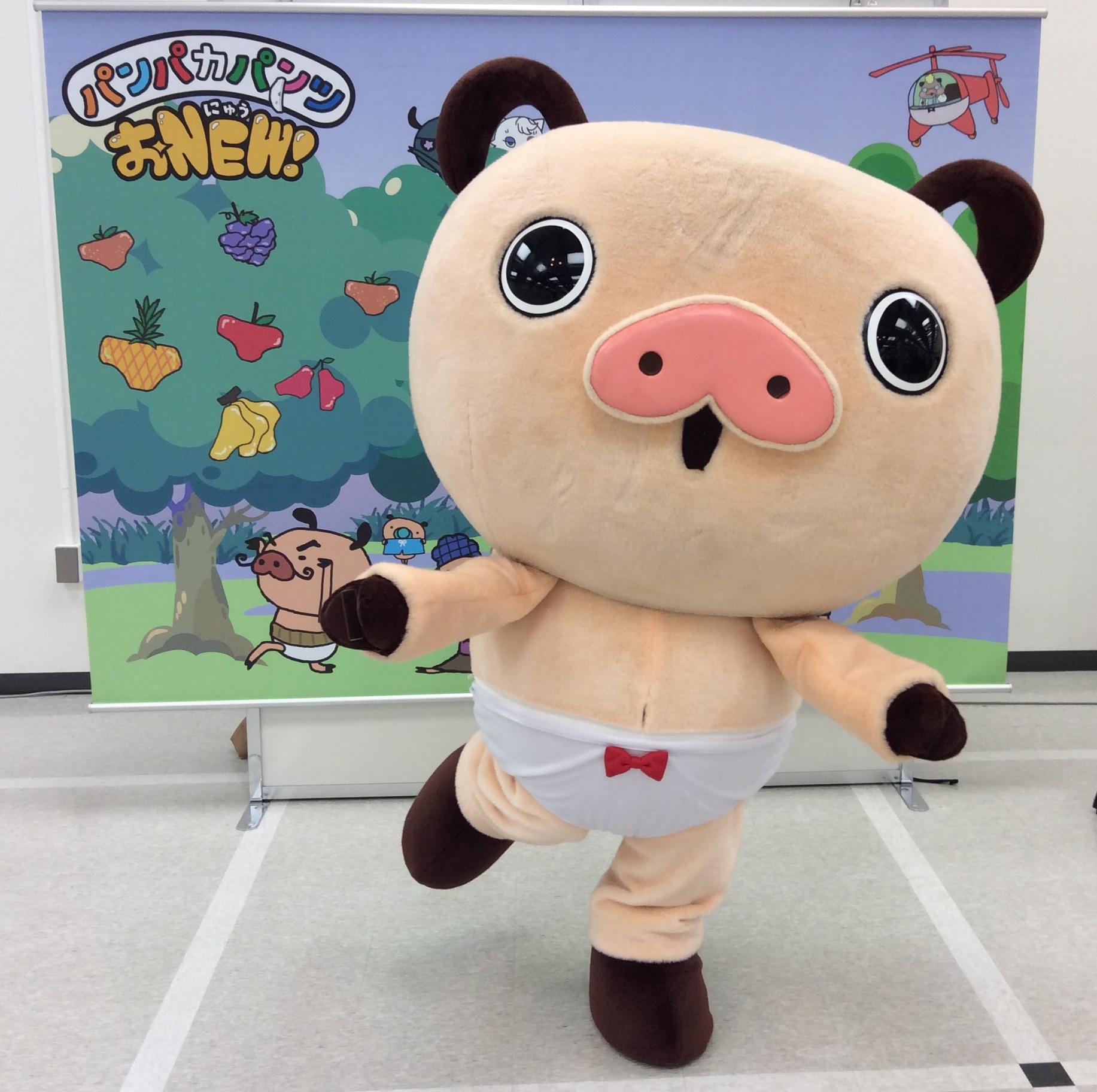 【７月１７日（日）】津田沼パルコにパンパカくんが登場！