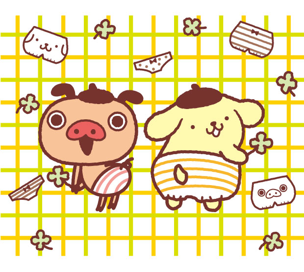 【8/1(火)~】東急ハンズ池袋店にて「ポムポムプリン」×「パンパカパンツ」グッズが登場！